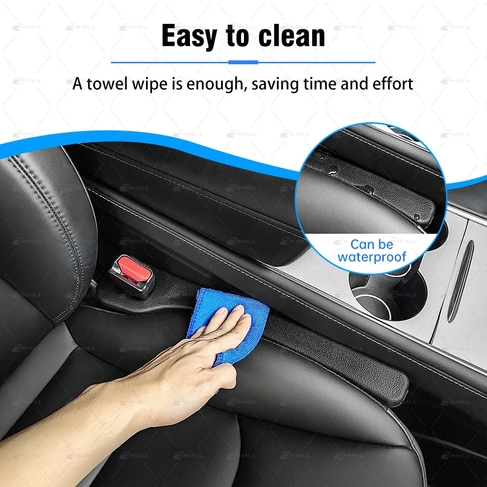 Car Seat Gap Stuff Side Seam for Toyota Corolla Camry Rav4 Yaris Hilux Prius Auris Gap Filler Leakproof Interior Accessories