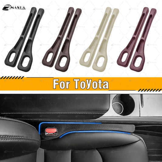 Car Seat Gap Stuff Side Seam for Toyota Corolla Camry Rav4 Yaris Hilux Prius Auris Gap Filler Leakproof Interior Accessories