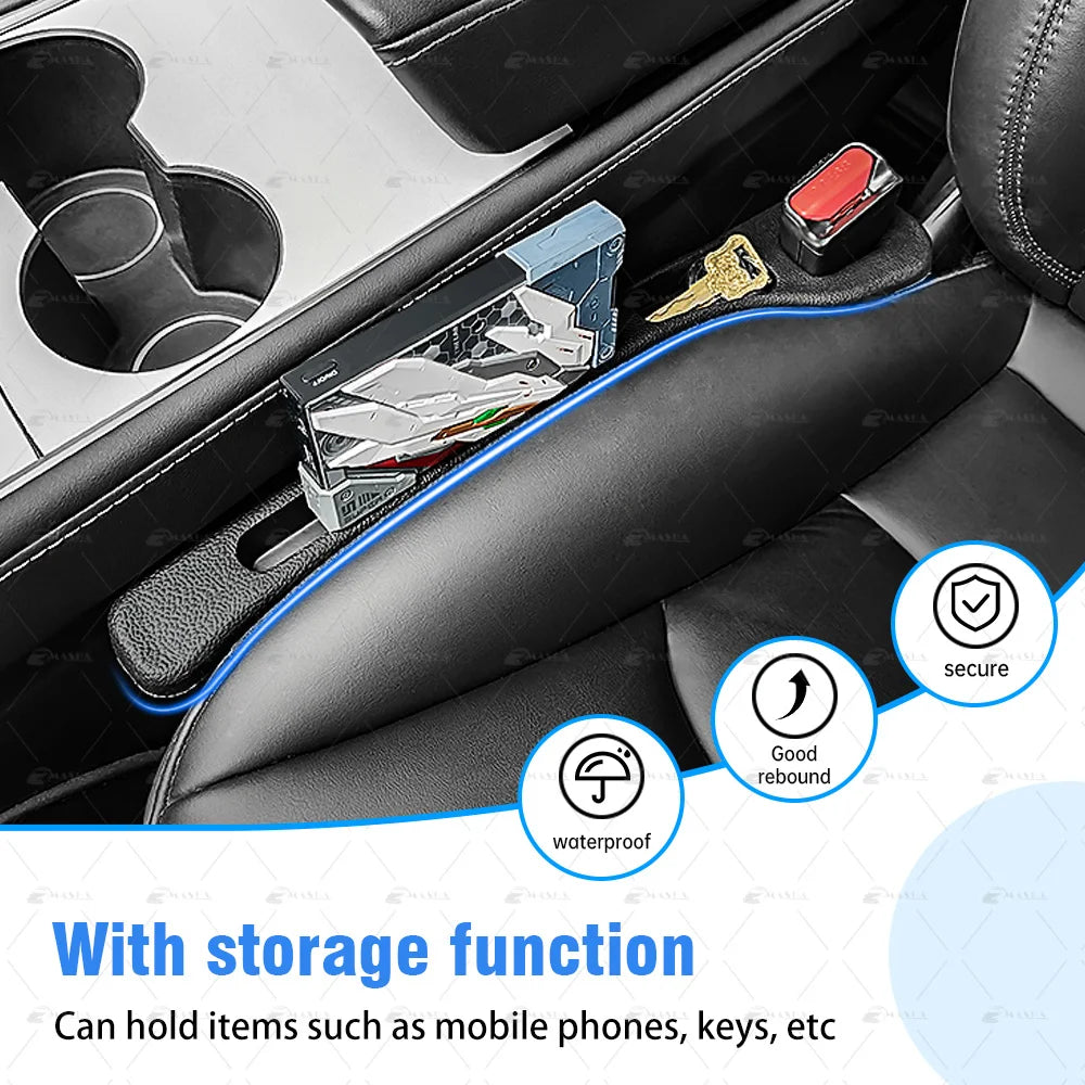 Car Seat Gap Stuff Side Seam for Toyota Corolla Camry Rav4 Yaris Hilux Prius Auris Gap Filler Leakproof Interior Accessories