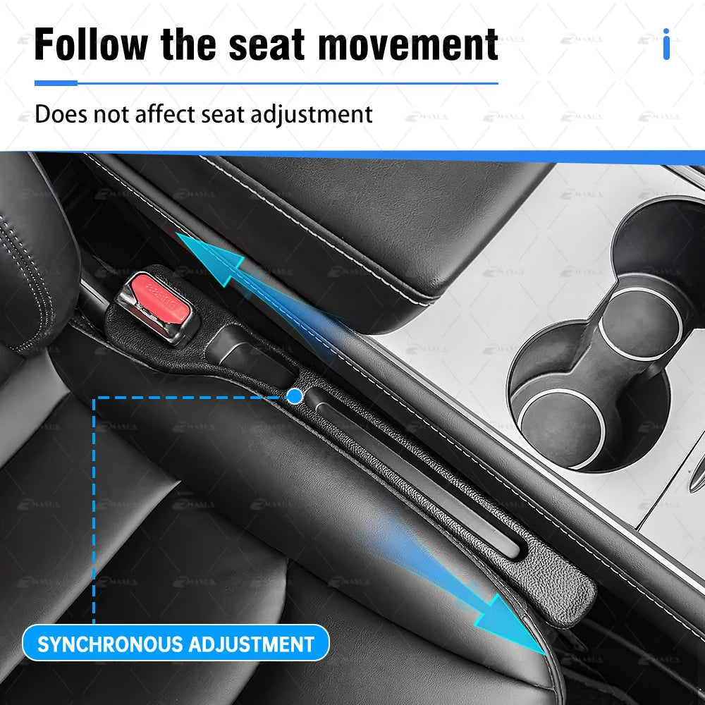 Car Seat Gap Stuff Side Seam for Toyota Corolla Camry Rav4 Yaris Hilux Prius Auris Gap Filler Leakproof Interior Accessories