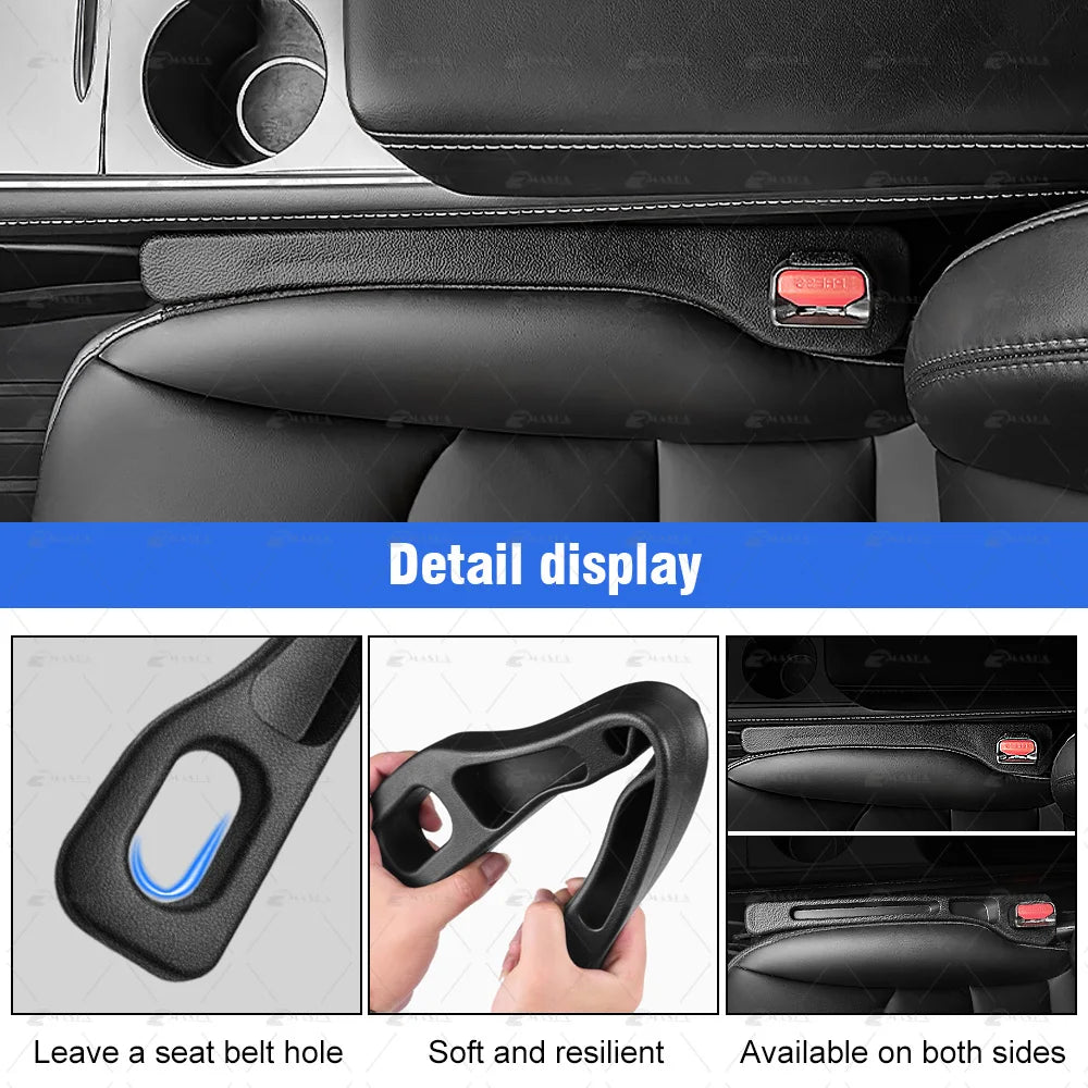 Car Seat Gap Stuff Side Seam for Toyota Corolla Camry Rav4 Yaris Hilux Prius Auris Gap Filler Leakproof Interior Accessories
